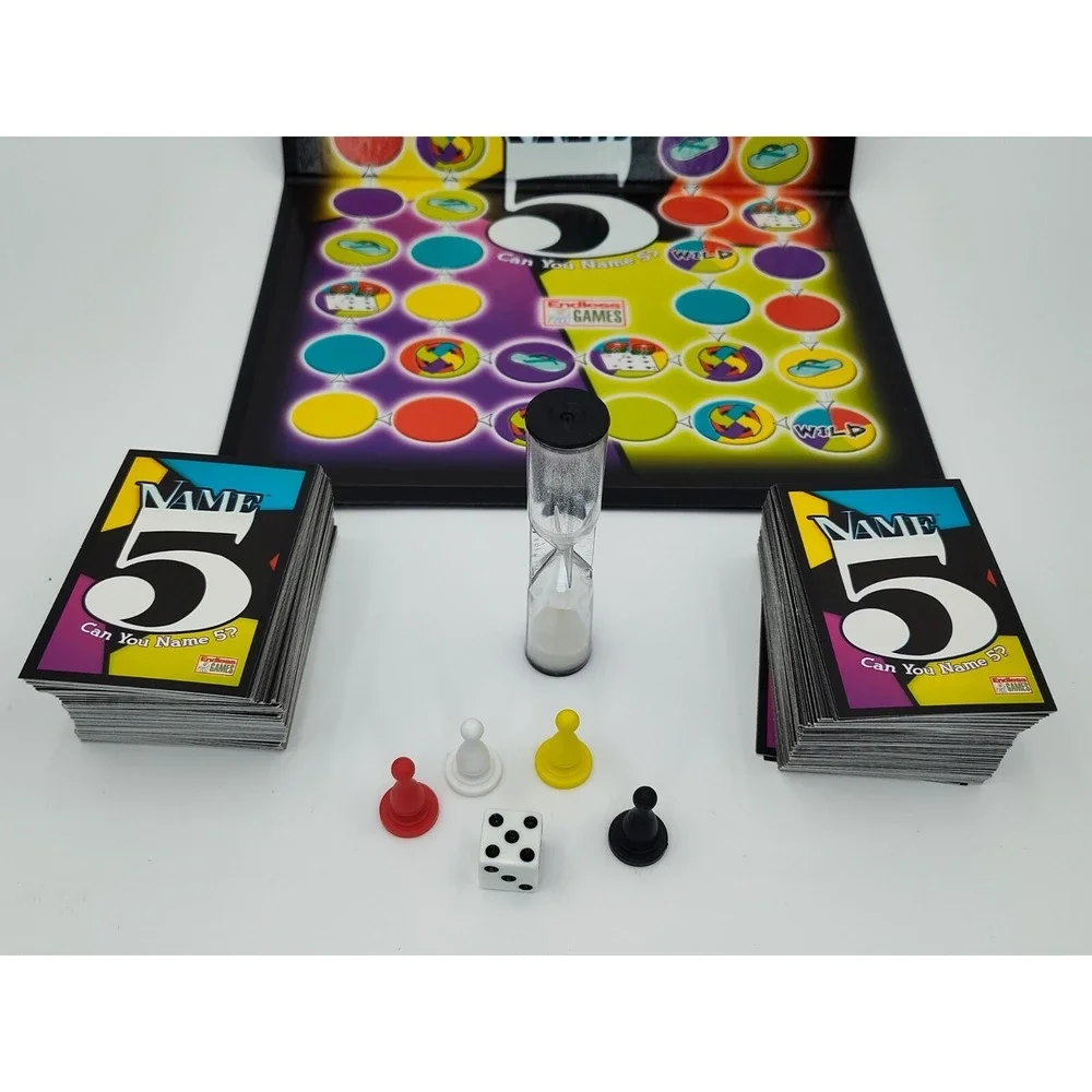 Name 5 Board Can You‎ Endless Learn School Learning Game Age 12+ SEE B60.0GA1858